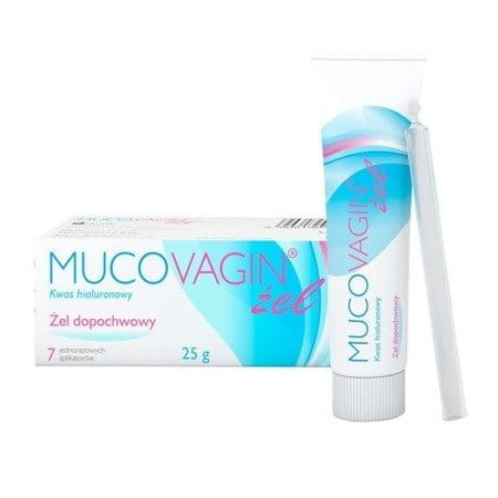 MUCOVAGIN - vaginal gel, 25g + 7 disposable applicators