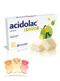 ACIDOLAC Junior, White Chocolate Teddy Bear Tablets - 2.8g, 20 Tablets
