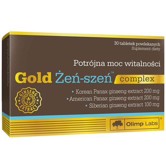 Gold Gingseng Vita Complex Energy and Vitality 30caps OLIMP
