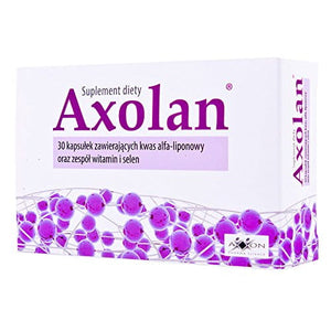AXOLAN - 30 capsules - Food supplement indicated to maintain normal function and metabolism of nerve cells