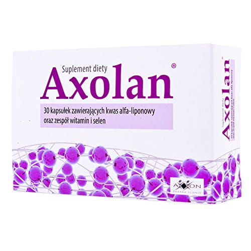 AXOLAN - 30 capsules - Food supplement indicated to maintain normal function and metabolism of nerve cells