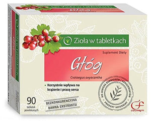HAWTHORN 90 tablets - Extract of hawthorn fruit is good for your heart - It helps keep the heart healthy