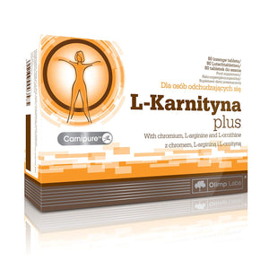 L-Carnitine Plus - 80 lozenge tablets - for people willing to lose weight.