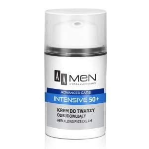 AA MEN ADVANCED CARE INTENSIVE 50+, Rebuilding Face Cream - 50 ml