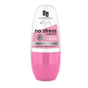 AA DEO ANTI-PERSPIRANT - NO STRESS CASHMERE Wiht Aloe - roll on -50 ml