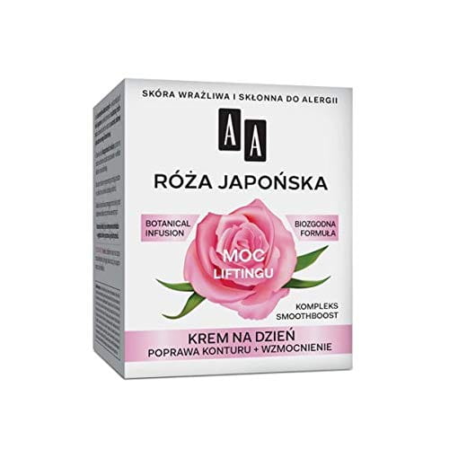 AA BOTANICAL INFUSION Plant Power, Japanese Rose, Face Cream For The Day, 60+, 50ml - lifting power