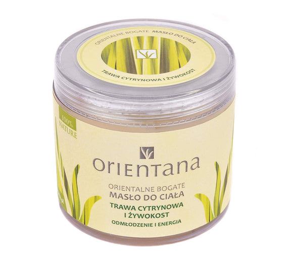 ORIENTANA Oriental Rich Body Butter Lemon Grass and Comfrey - 100g VEGAN