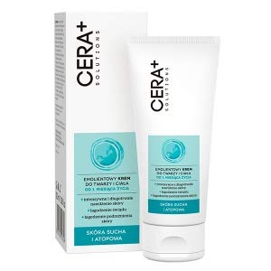 CERA + Solutions - Emollient Cream For Face And Body From 1 Month Of Age - 100ml
