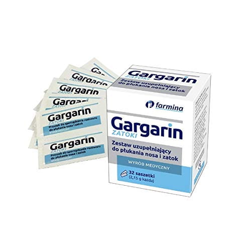 Gargarin Subsidiary Set for Nose and Sinuses Cleansing 32 Sachets
