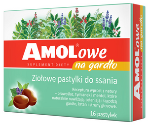 AMOLowe for the throat - 16 lozenges