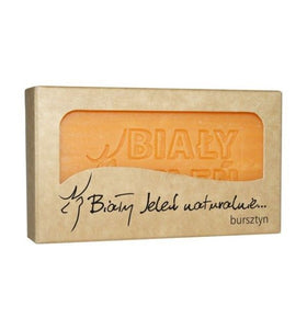 BIALY JELEN - Moisturizing Soap Bar - For Tired Skin - AMBER - 100g