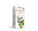 DEPRESCAPS -30 capsules - a dietary supplementation - combination of the perfectly selected herbs reduces feeling of anxiety and fear.
