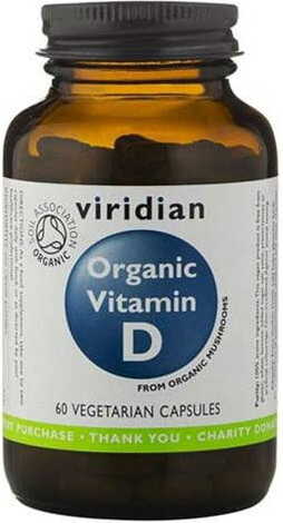 Vitamin D Organic - 60 capsules Viridian