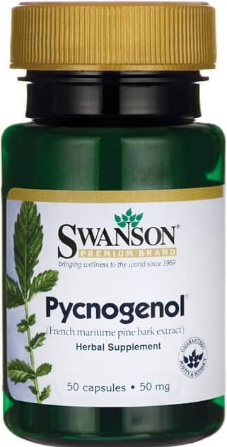 French Coastal Pine Bark Extract Pycnogenol 50mg - 50 capsules SWANSON