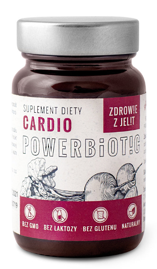Powerbiotic CARDIO - Pickled Beetroot Juice - 60 Capsules - ECOBIOTICS