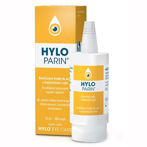 Hylo Parin Moisturizing Sodium Heparin Eye Drops - Preservative Free - 10 ml