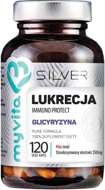 Licorice extract Immuno Protect Glycyrrhizin - 120 capsules MyVita