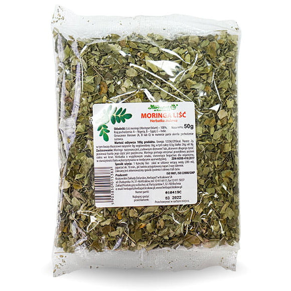 HERBAPOL Herbal Tea - Moringa Leaf - 50g