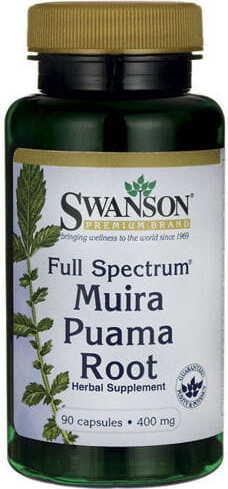 Potency tree 400mg Muira Puama - 90 capsules SWANSON