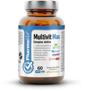 PHARMOVIT - Multivit Max Complex - 60 Capsules - For Vegetarians