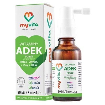 MyVita Vitamins ADEK Forte drops - 30 ml