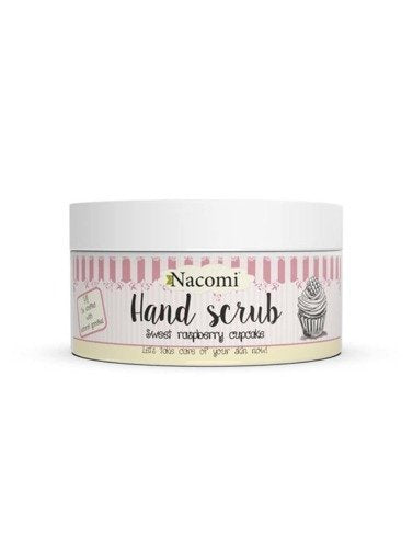 NACOMI Hand Sugar Peeling Raspberry Cupcake - 125g
