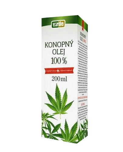 VIRDE 100% HEMP OIL - 200 ml