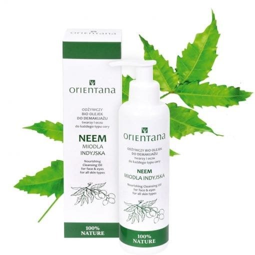 Orientana Nourishing Cleasing Bio Oil NEEM for face and eyes - 150ml VEGAN