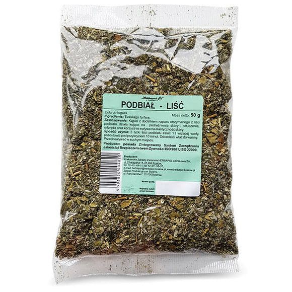 HERBAPOL Coltsfoot Leaf - Bath herbs - 50G