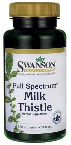 SWANSON FS Milk Thistle 500mg - 100 capsules