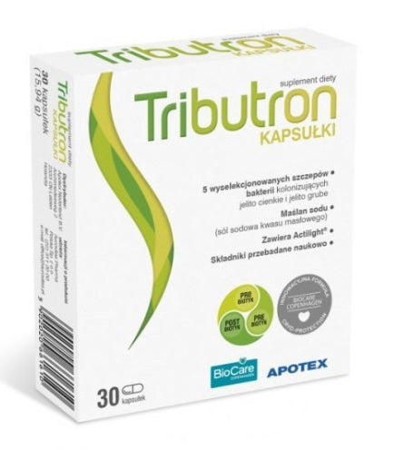Tributron - 30 capsules - Maintaining the balance of the intestinal microflora.