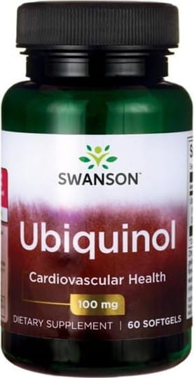 Active Coenzyme Q10 Kaneka 100mg Ubiquinol Ubiquinol - 60 capsules SWANSON