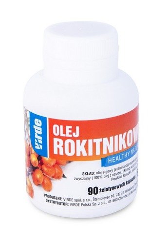 Virde Sea Buckthorn Oil - 90 Softgels