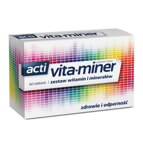VITA-MINER Acti - 60 tablets