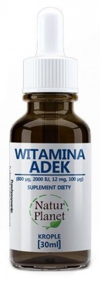 Vitamin ADEK Natur Planet drops - 30 ml