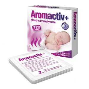Aromactiv + aromatic patches from 1 day of life - 5 pieces