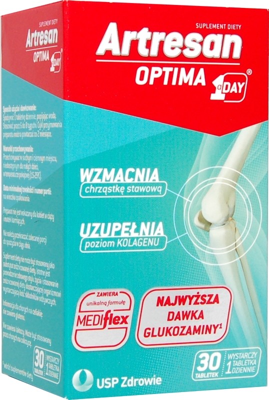 Artresan OPTIMA 1 a DAY - smooth joints 30 tablets