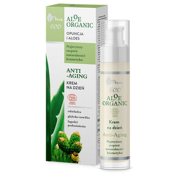 Ava Eco Aloe Organic - Day Cream - Anti-Aging - 50 ml