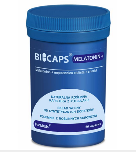 Melatonin + 60 capsules  BICAPS