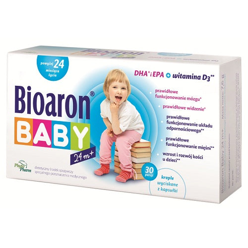 Bioaron Baby 24 m + For Children - 30 Twist-off Capsules
