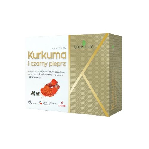 BIOVITUM CURCUMA And Black Pepper - 60 capsules
