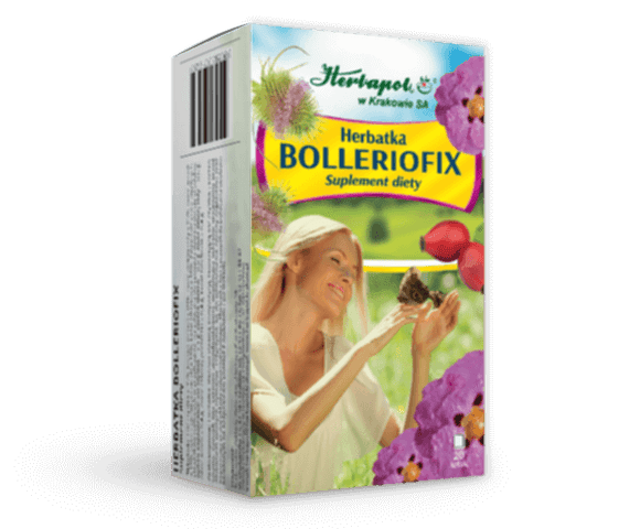 HERBAPOL Herbal Tea Bolleriofix - 20 sachets of 2g