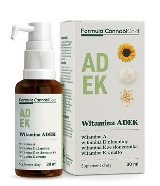 CannabiGold Formula Vitamin ADEK oil - 30ml