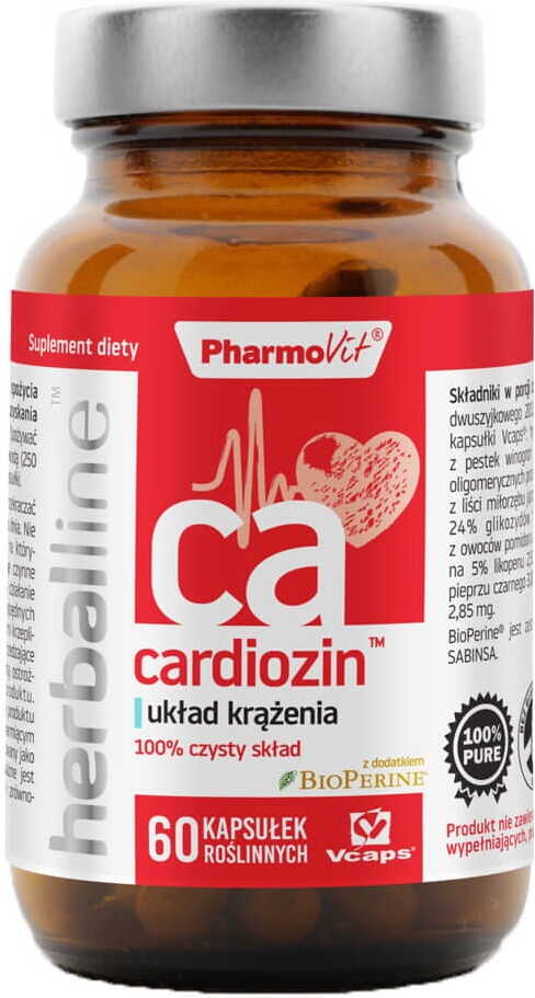 Cardiozin With BioPerine - 60 capsules PharmoVit