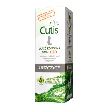 CUTIS Ł - PSORIASIS, hemp ointment 20% + CBD 120ml
