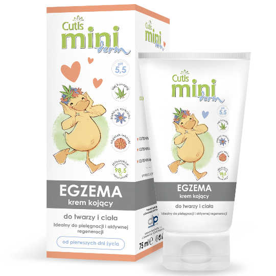 CUTIS MINI Derm - Eczema Soothing Face And Body Cream - 75ml