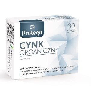 Protego Organic Zinc - 30 tablets
