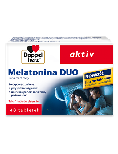 Melatonin DUO - 40 tablets - Doppelherz Aktiv