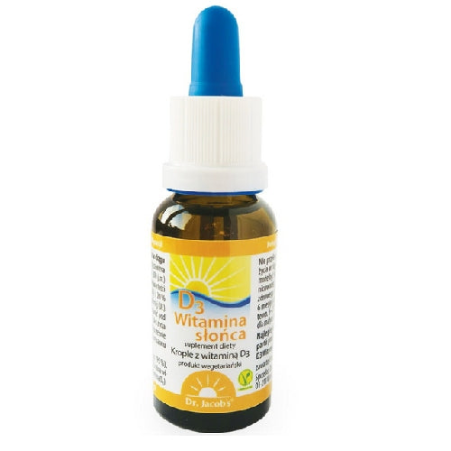 Dr JACOBS - D3 Vitamin of the Sun in drops - 20ml