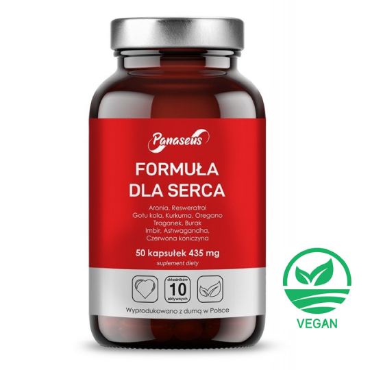 Formula For Heart - 50 capsules for Vegans